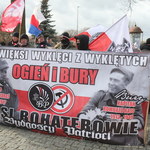 "Bury, Bury, nasz bohater". Marsz narodowców w Hajnówce