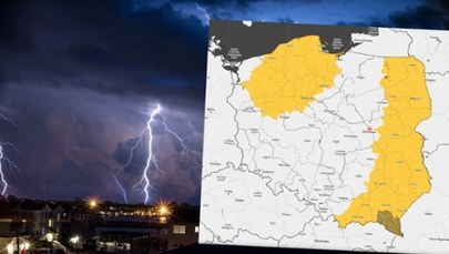 Burza, deszcz i wiatr. W tych regionach Polski będzie niebezpiecznie