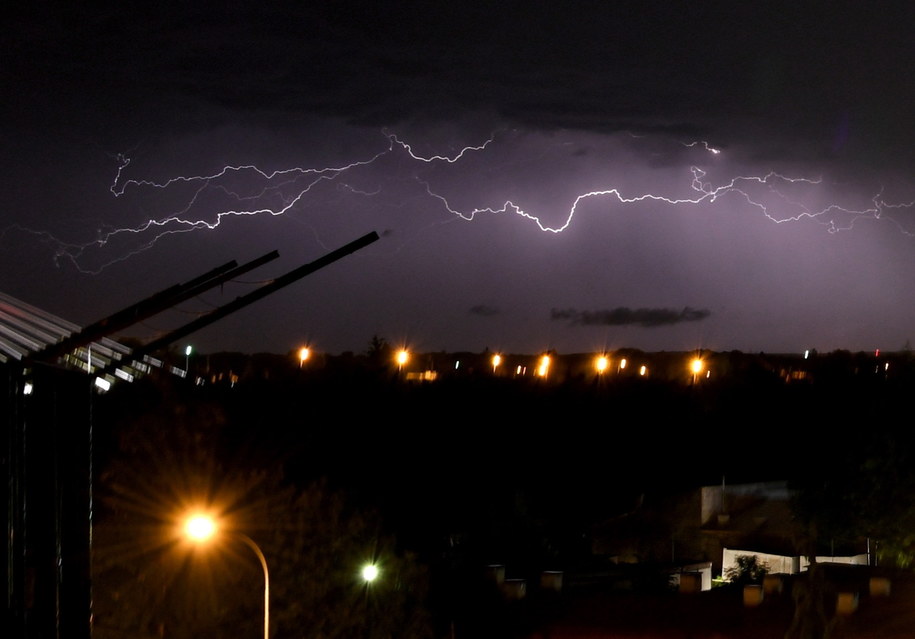 Burza nad Przemyślem /Darek Delmanowicz /PAP