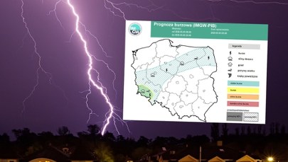 Burza nadciąga nad Polskę. Załamanie pogody w środku tygodnia