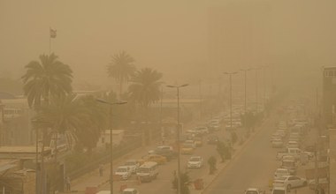 Burza piaskowa przeszła przez Irak