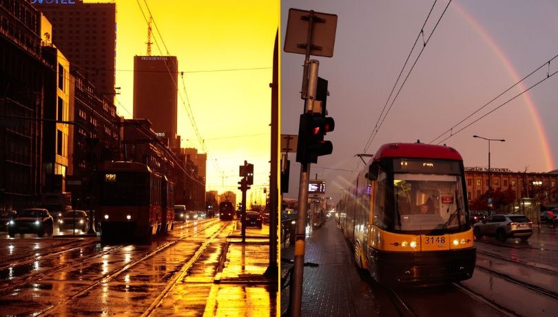 Burza w Warszawie /Szymon Pulcyn /PAP