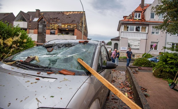 Burze i tornada w Niemczech. Rannych ponad 40 osób