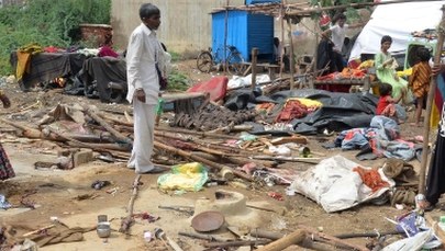 Burze piaskowe w Indiach. Zginęło 125 osób