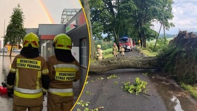Burzowy weekend w Polsce. Strażacy podali statystyki