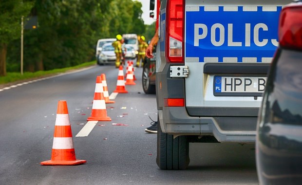 Bus uderzył w busa na S17. Jedna osoba zginęła na miejscu