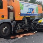 Bus wjechał w zamiatarkę. Poważny wypadek w Grudziądzu