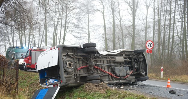 Busem jechało 11 osób /Informacja prasowa