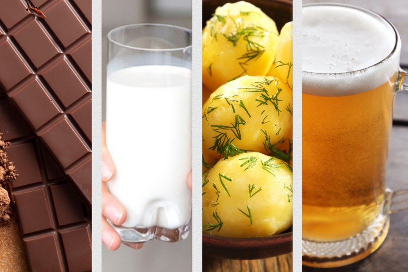By pokonać trądzik trzeba wykluczyć z diety m.in. czekoladę, mleko, ziemniaki i piwo /123RF/PICSEL