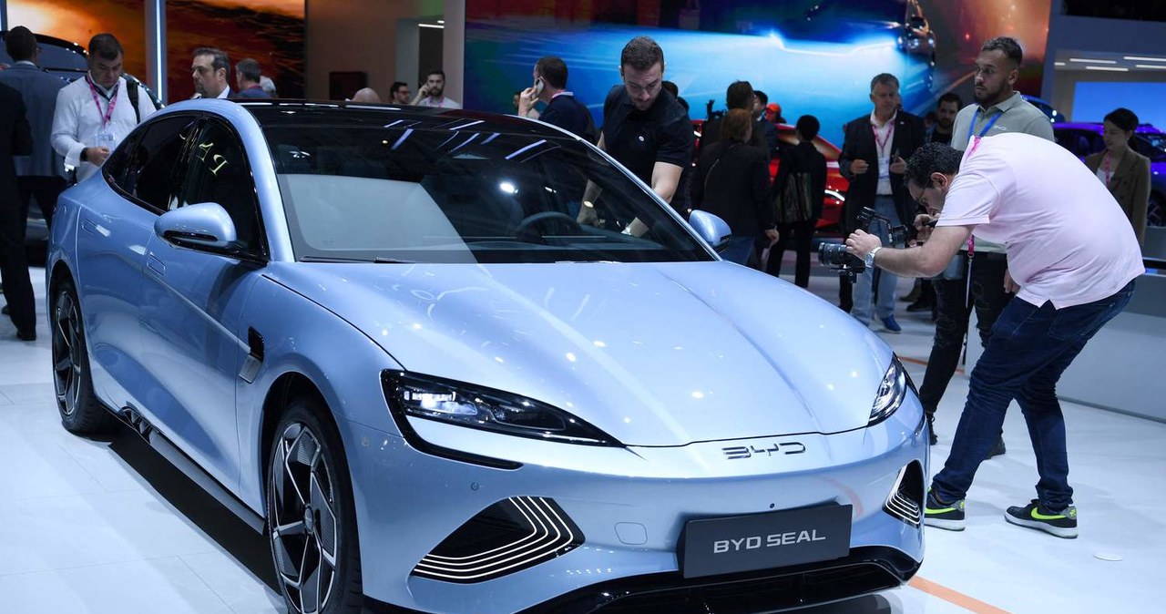 BYD planuje sprzedanie w Niemczech w ciągu czterech lat 120 tysięcy aut /AFP