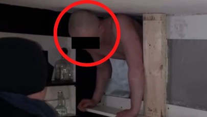 Był poszukiwany listem gończym. Wpadł w nietypowej kryjówce