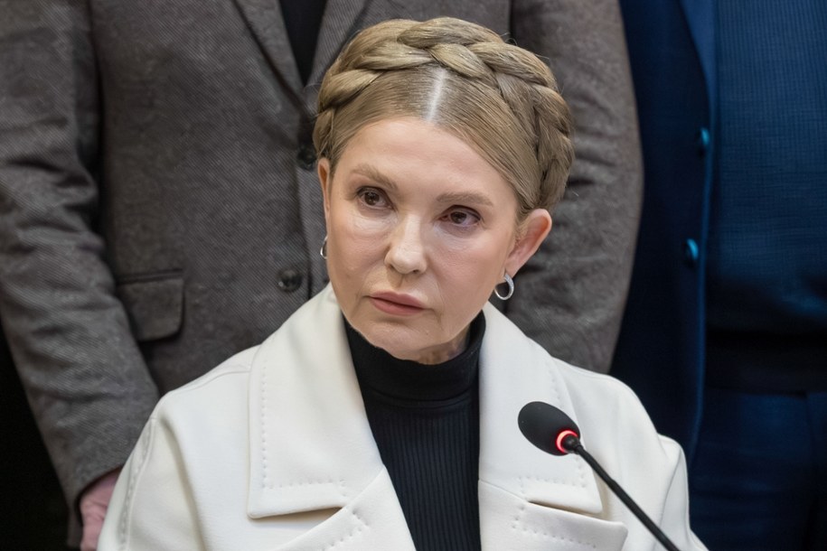 Była premier Ukrainy Julia Tymoszenko /EPA/VLADYSLAV MUSIIENKO /PAP/EPA