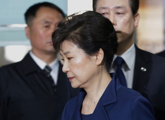 Była prezydent Park Geun Hie /AHN YOUNG-JOON / POOL  /PAP/EPA