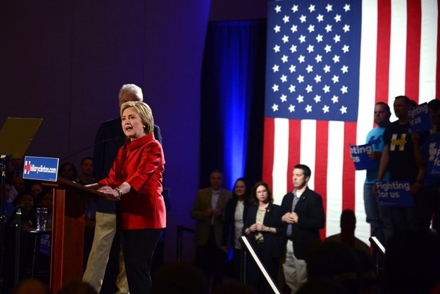 Była sekretarz stanu USA Hillary Clinton wygrała sobotnie prawybory w stanie Nevadzie /MIKE NELSON /PAP/EPA