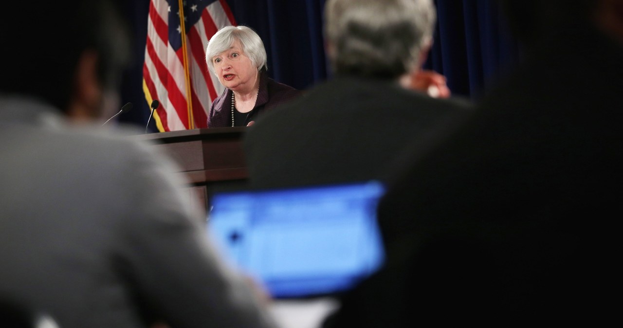 Była szefowa Fed obecnie sekretarz skarbu Janet Yellen /AFP