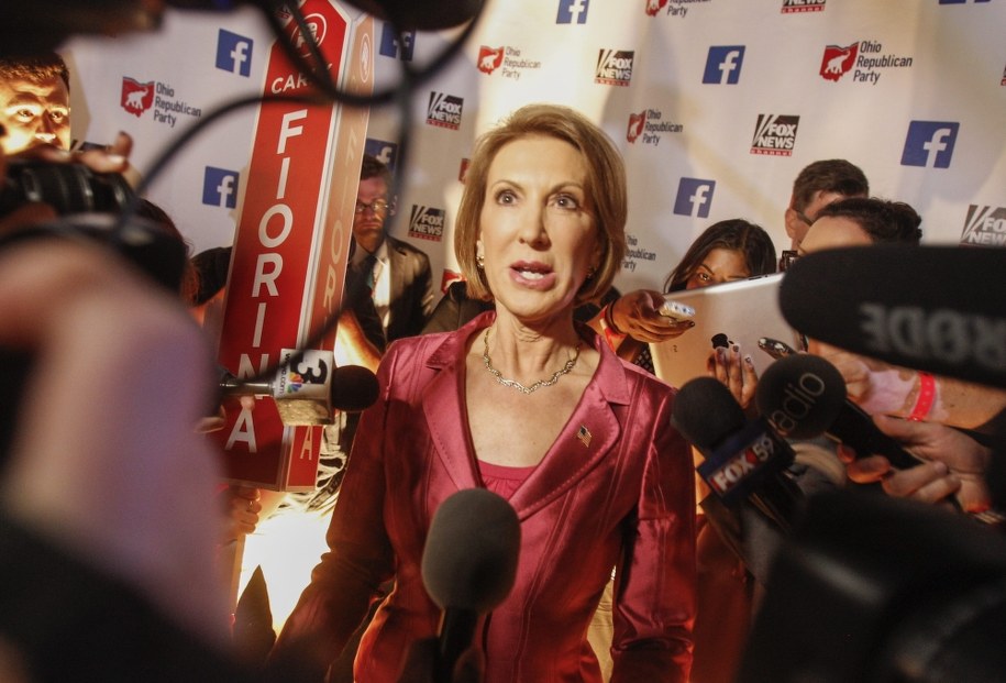 Była szefowa Hewlett-Packard Carly Fiorina /DAVID MAXWELL /PAP/EPA