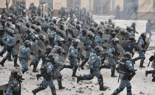 Byli milicjanci z Berkutu odpowiedzialni za śmierć protestujących na Majdanie