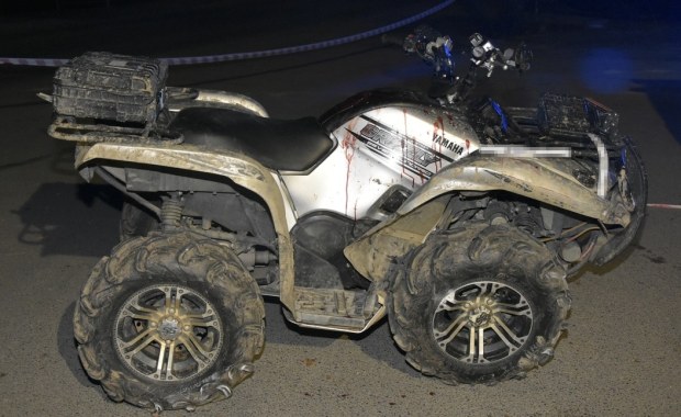 Byli pijani i bez kasków. Szokująca bezmyślność quadowców