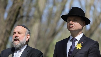 Było spotkanie przedstawiciela Kancelarii Prezydenta z Naczelnym Rabinem Polski 