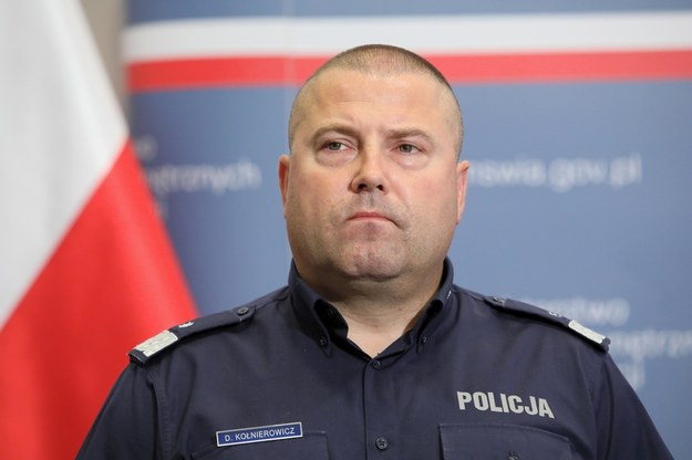 Były komendant wojewódzki policji w Białymstoku Daniel Kołnierowicz na zdjęciu z lipca 2018 roku / 	Leszek Szymański    /PAP