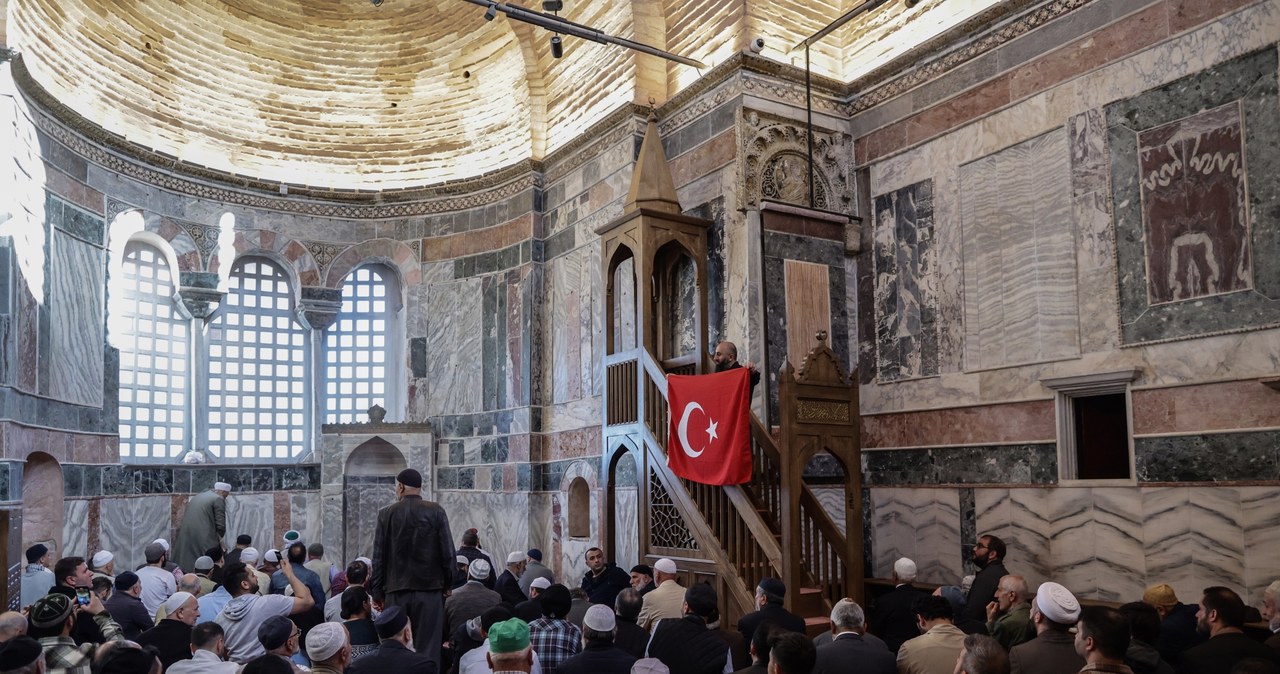 Były kościół bizantyjski w Stambule przekształcony w meczet