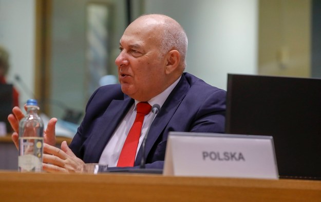 Były minister finansów Tadeusz Kościński /OLIVIER HOSLET /PAP/EPA