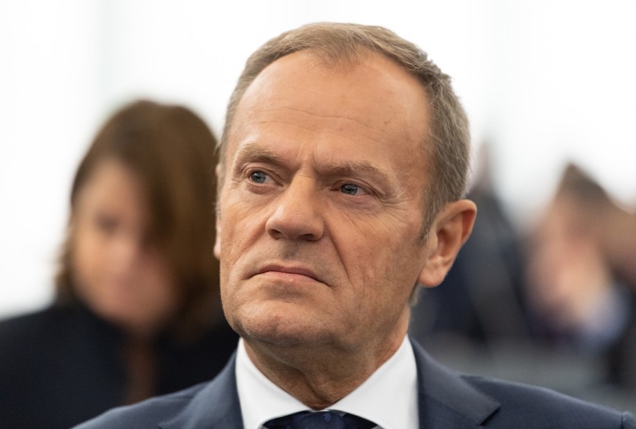 Były premier Donald Tusk /Patrick Seeger  /PAP/EPA