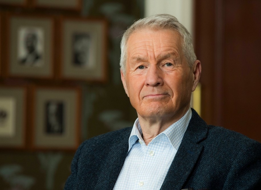 Były premier Norwegii Thorbjoern Jagland znalazł się w centrum oskarżeń /Roald, Berit /PAP/NTB