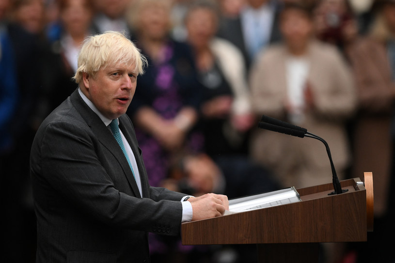 Były premier Wielkiej Brytanii Boris Johnson /Daniel Leal /AFP