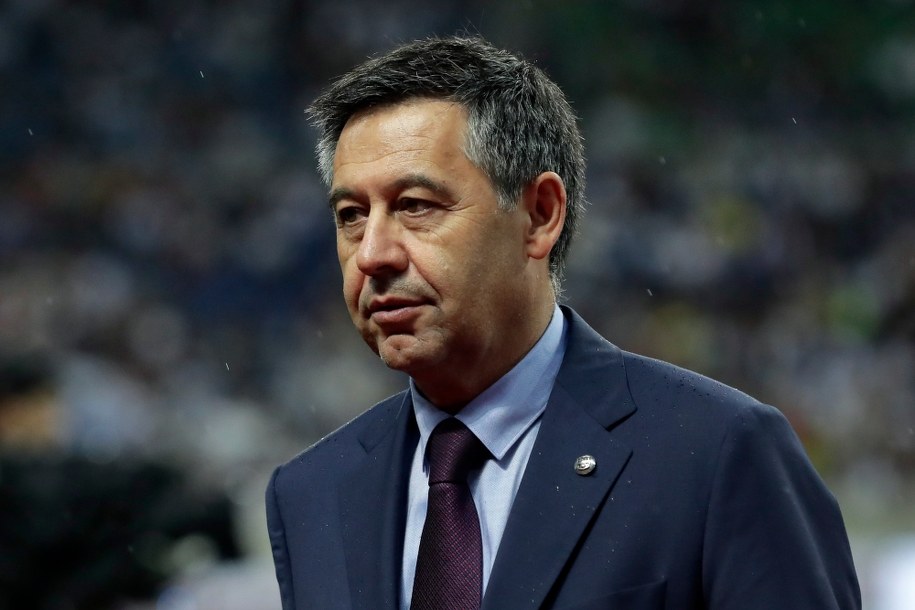 Były prezes Barcelony Josep Maria Bartomeu /Kiyoshi Ota /PAP/EPA