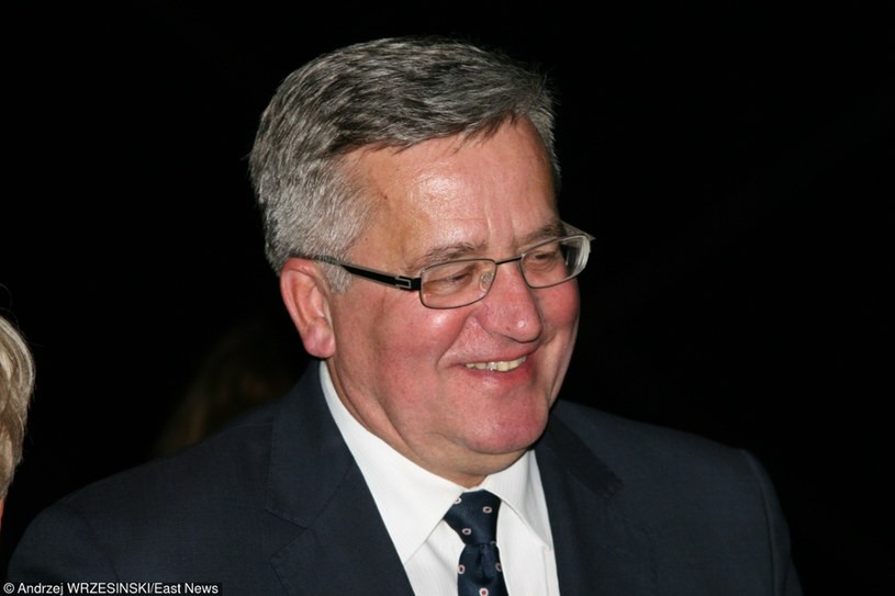 Były prezydent Bronisław Komorowski /Andrzej Wrzesiński /East News