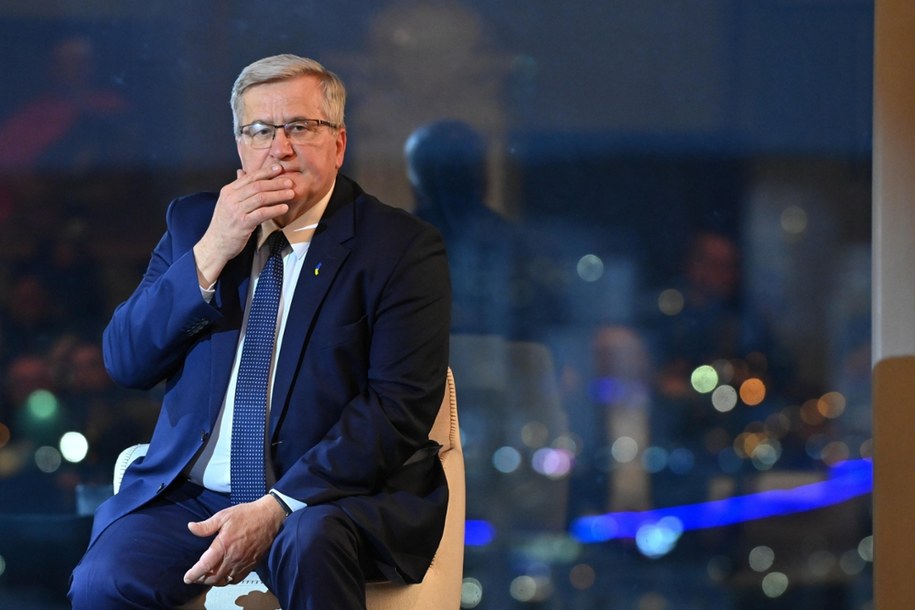 Były prezydent Bronisław Komorowski /Andrzej Jackowski /PAP