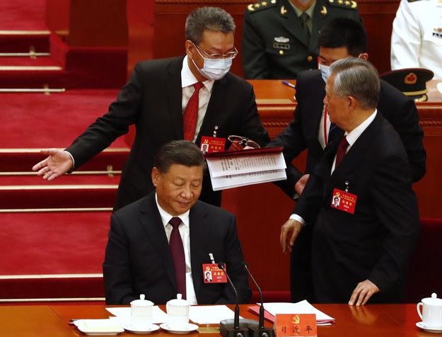 Były prezydent Chin i obecny przywódca tego kraju - Xi Jinping. /MARK R. CRISTINO /PAP/EPA