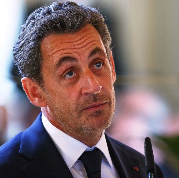Były prezydent Francji Nicolas Sarkozy /Nicolasa Sarkozy /PAP/EPA