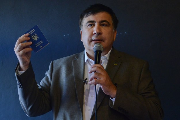 Były prezydent Gruzji Micheil Saakaszwili /Jakub Kamiński   /PAP