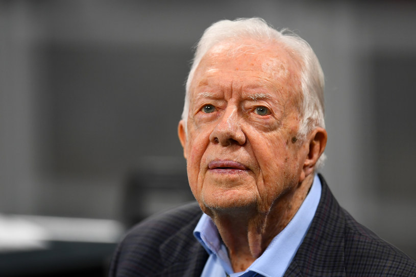 Były prezydent Jimmy Carter upadł w swoim domu /Scott Cunningham /AFP