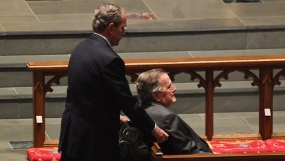 Były prezydent USA George H.W. Bush w szpitalu. Trafił na oddział intensywnej opieki
