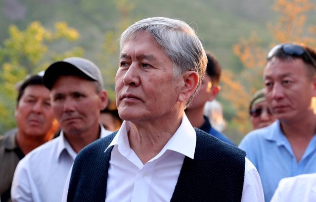 Były prezydenta Kirgistanu Ałmazbek Atambajew /IGOR KOVALENKO /PAP
