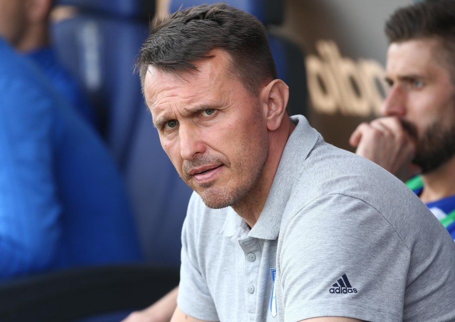 Były trener Wisły Płock Leszek Ojrzyński /Piotr Augustyniak /PAP