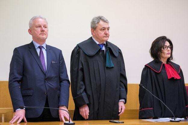 Były wiceszef KNF Wojciech Kwaśniak, prokurator Agnieszka Leszczyńska oraz mecenas Jerzy Neumann /Mateusz Marek /PAP