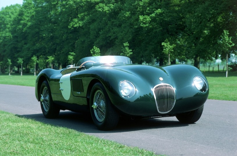 C-Type 2 razy wygrał wyścig 24h Le Mans. Silnik 3.4, moc 160-205 KM, 0-100: ok. 8 s. /Jaguar