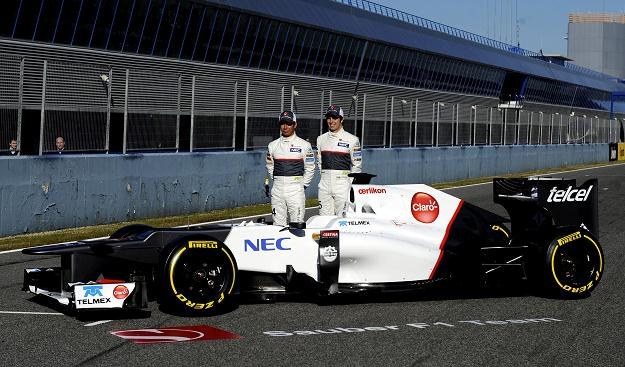 C31 - bolid teamu Sauber na sezon 2012 Formuły 1 /AFP