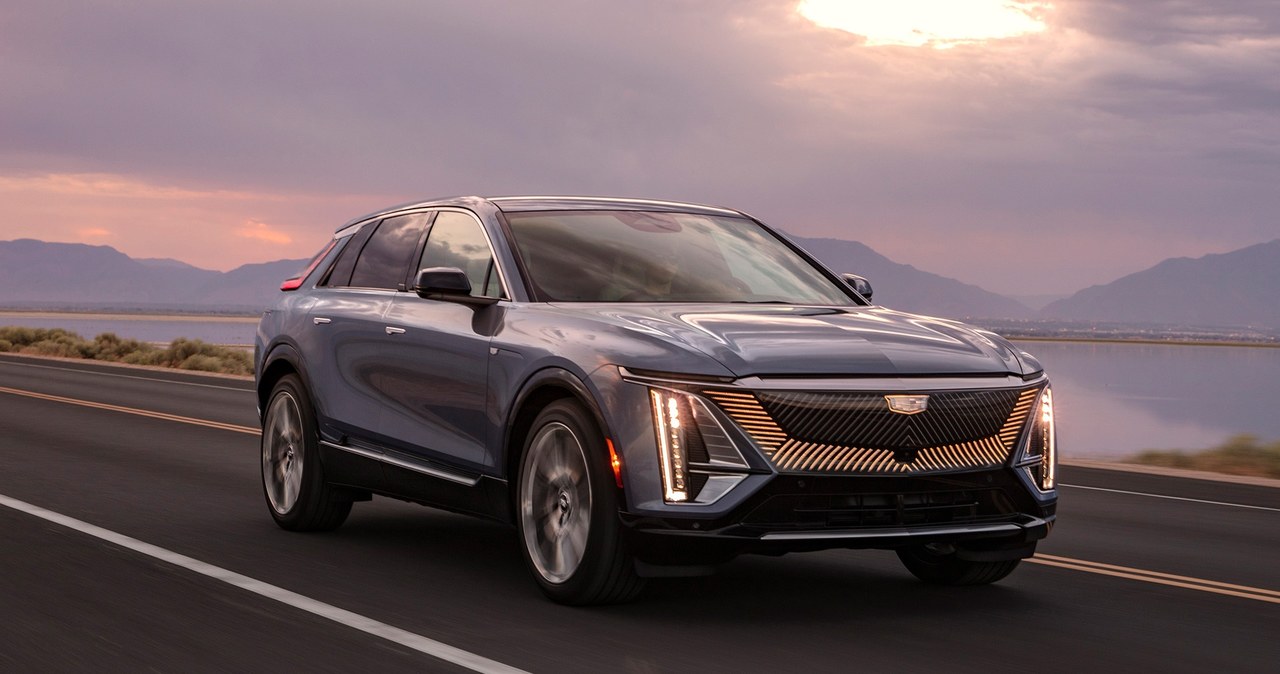 Cadillac Lyriq wjeżdża do Europy. Amerykanie prowadzą internetową sprzedaż wersji AWD. /General Motors /materiały prasowe