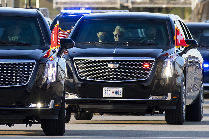 Cadillac One "The Beast". Służbowy samochód prezydenta USA Joe Bidena. /AFP