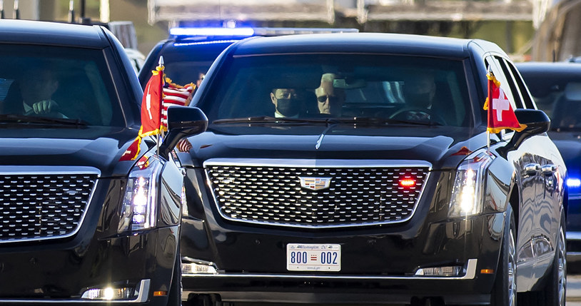 Cadillac One "The Beast". Służbowy samochód prezydenta USA Joe Bidena. /AFP