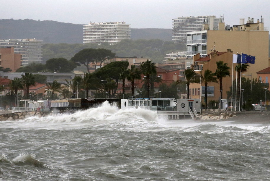 Cagnes-sur-Mer na francuskiej Riwierze /SEBASTIEN NOGIER  /PAP/EPA