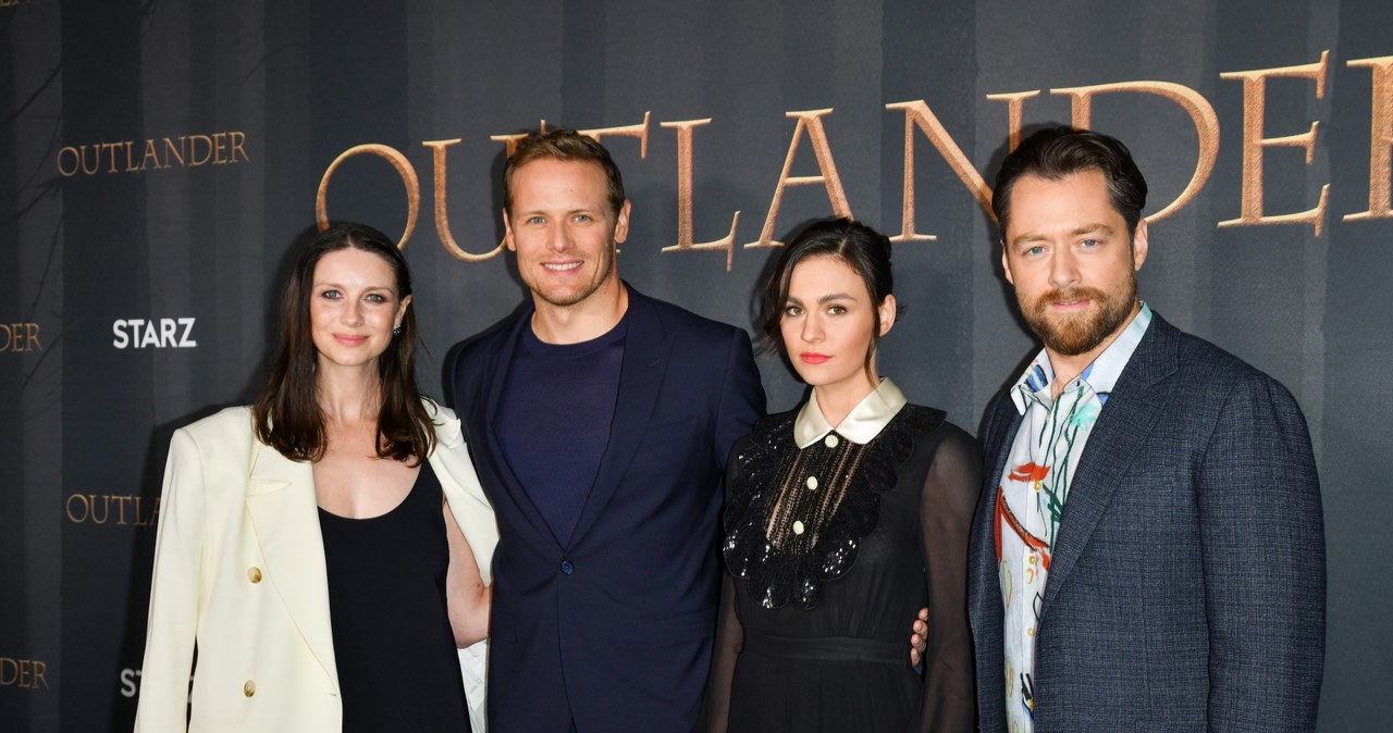 Caitriona Balfe, Sam Heughan, Sophie Skelton i Richard Rankin /Jerod Harris/FilmMagic /Getty Images