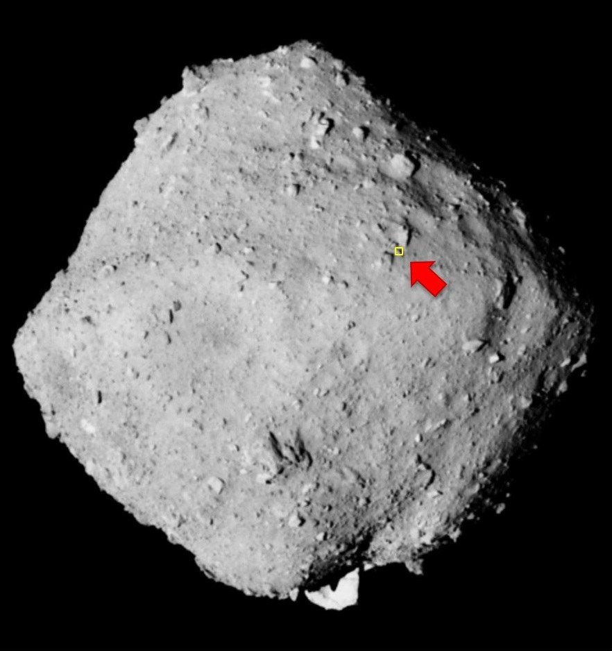 Całą planetoida Ryugu w obiektywie ONC-T /JAXA, University of Tokyo, Kochi University, Rikkyo University, Nagoya University, Chiba Institute of Technology, Meiji University, Aizu University, AIST /Materiały prasowe