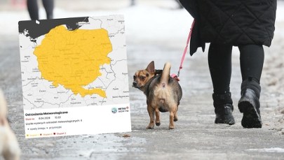 Cała Polska na żółto. IMGW wydał ostrzeżenia dla 16 województw