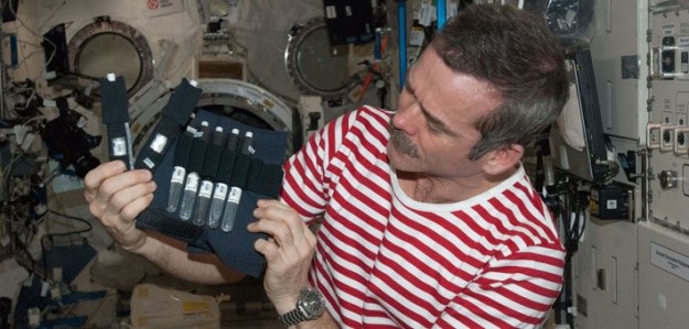 Cała załoga ISS jest monitorowana przy pomocy takich urządzeń /NASA